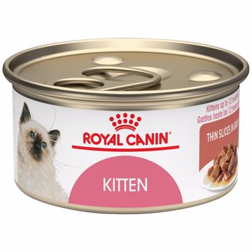 Picture of 24/3 OZ. FELINE HEALTH NUTR KITTEN CANNED THIN SLICES IN GRV