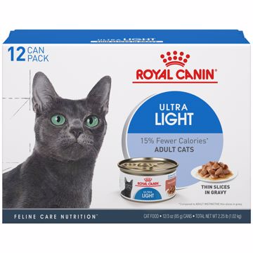 Picture of 4-12/3 OZ. FELINE HEALTH NUTR ADULT ULT LIGHT THIN SL GRVY