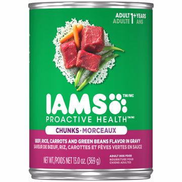 Picture of 12/13 OZ. PRO ACTIVE HEALTH ADLT DOG W/BEEF  VEGETABLE/RICE