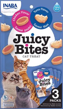 Picture of 6/1.2 OZ. JUICY BITES TUNA AND CHICKEN FLAVOR
