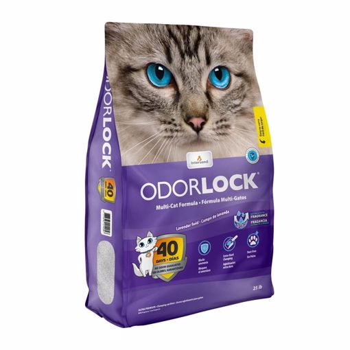 Picture of 25 LB. ODOR LOCK LAVENDER LITTER