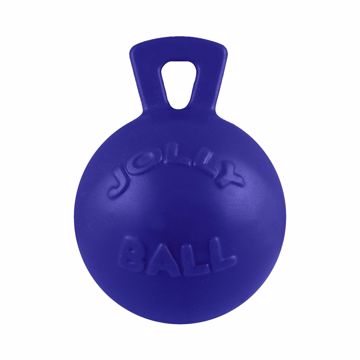 Picture of 10 IN. TUG-N-TOSS JOLLY BALL BLUE - EQUINE