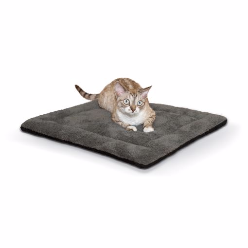 Picture of 21IN X 17 IN SELF-WARMING PET PAD - GREY/BLACK