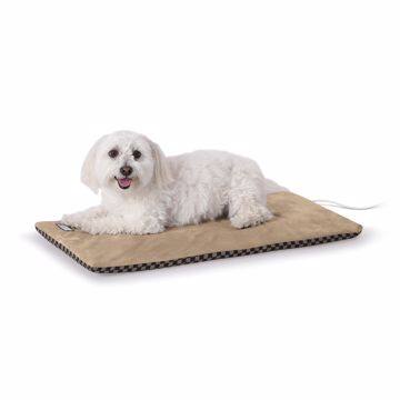 Picture of 14 X 28 IN. MED. HEATED PET PAD - BROWN & TAN SQUARES