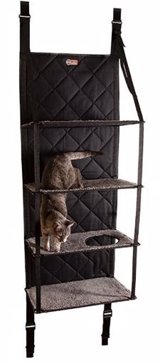 Picture of HANGIN CAT TREE 4 STORY - GRAY