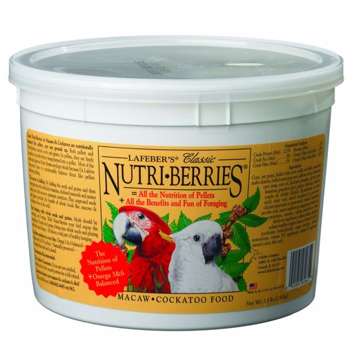 Picture of 3.5 LB. CLASSIC NUTRI-BERRIES MACAW FOOD