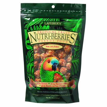 Picture of 10 OZ. TROPICAL NUTRI-BERRIES PARROT FOOD