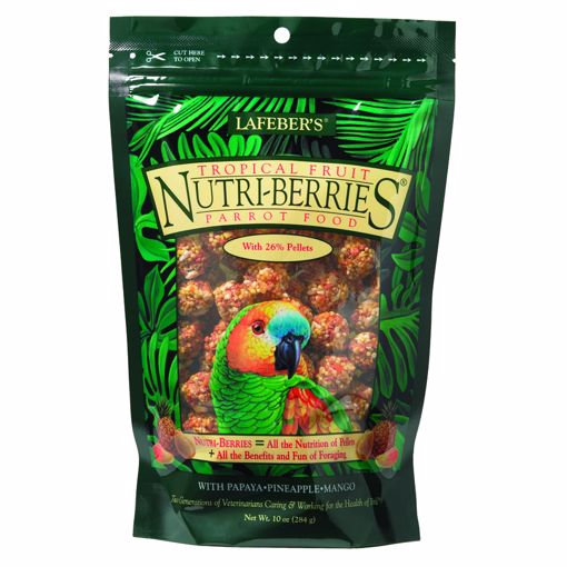 Picture of 10 OZ. TROPICAL NUTRI-BERRIES PARROT FOOD