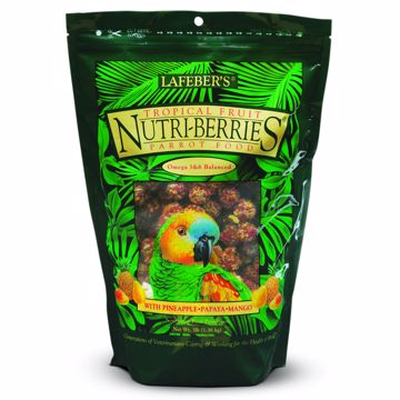 Picture of 3 LB. TROPICAL NUTRI-BERRIES PARROT FOOD