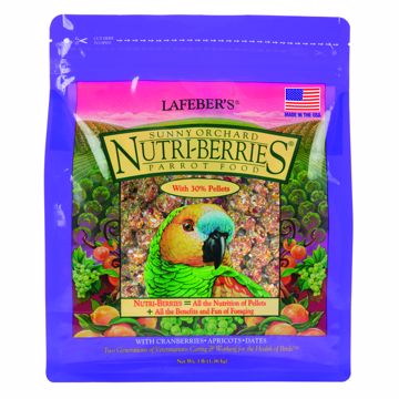 Picture of 3 LB. SUNNY ORCHARD NUTRI-BERRIES PARROT FOOD