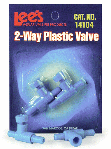 Picture of 2 PK. 2-WAY PLASTIC VALVE