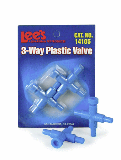 Picture of 2 PK. 3-WAY PLASTIC VALVE