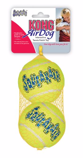 Picture of 2 PK. LG AIR KONG SQUEAKER TENNIS BALL