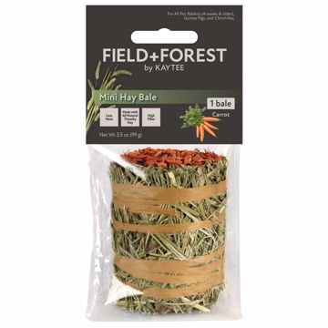 Picture of 3.5 OZ. FIELD & FOREST MINI HAY BALES - CARROT