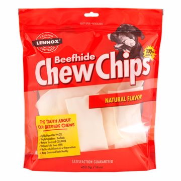 Picture of 16 OZ. BEEFHIDE CHIPS - NATURAL