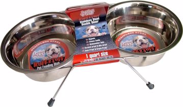 Picture of 1 QT. STAINLESS DOUBLE DINER - BULK