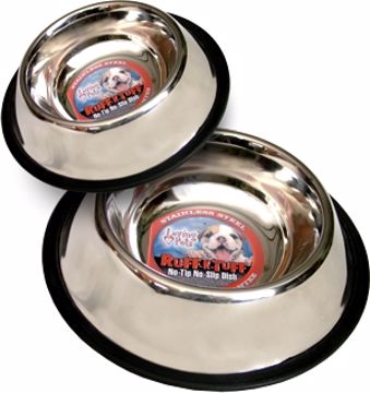 Picture of 16 OZ. STANDARD NO-TIP STAINLESS DISH