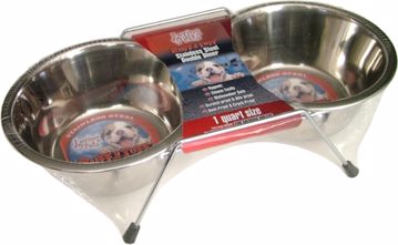 Picture of 1/2 PT. STAINLESS DOUBLE DINER - PKG.