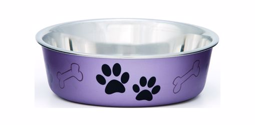 Picture of SM. BELLA BOWL - METALLIC GRAPE