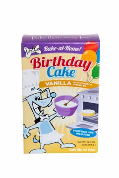 Picture of 5 OZ. VANILLA BIRTHDAY CAKE MIX W/SPRINKLES  FROSTING MIX