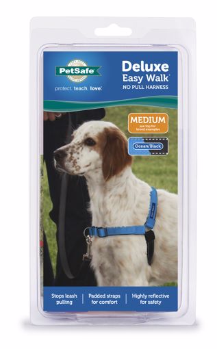 Picture of MED. DELUXE EASY WALK HARNESS - OCEAN