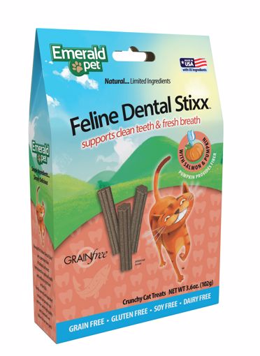 Picture of 3.6 OZ. CAT DENTAL STIXX - SALMON