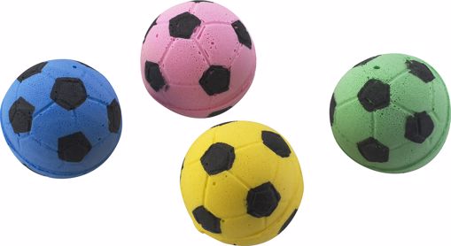 Picture of 4 PK. SPONGE SOCCER BALLS