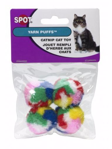 Picture of 4 PK. KITTY YARN PUFFS SM. BALLS