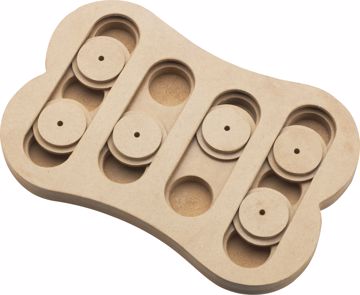 Picture of SEEK-A-TREAT WOOD PUZZLE - SHUFFLE BONE