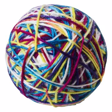 Picture of 3.5 IN. SEW MUCH FUN YARN BALL