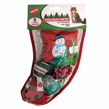 Picture of SM. HOLIDAY CAT STOCKING - 5 PC.