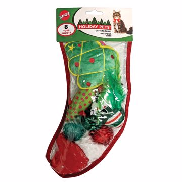 Picture of MED. HOLIDAY CAT STOCKING - 8 PC.