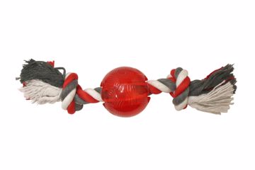 Picture of 2.25 IN. PLAY STRONG BALL WITH ROPE - RED
