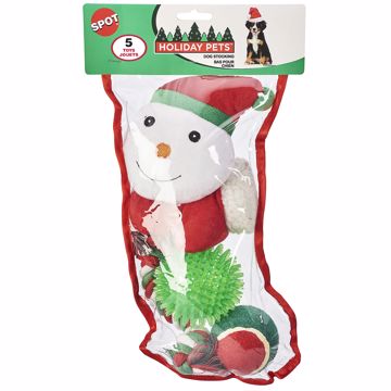 Picture of LG. HOLIDAY DOG STOCKING - 5 PC.