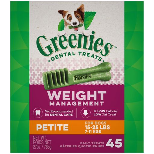 Picture of 27 OZ. PETITE GREENIES WEIGHT MANAGEMENT TREAT TUB-PAK