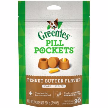 Picture of 7.9 OZ. GREENIES PILL POCKETS CANINE PEANUT BUTTER - CAPSULE