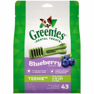Picture of 12 OZ. TEENIE GREENIES BLUEBERRY TREAT-PAK