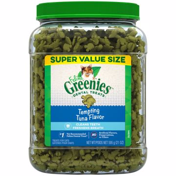 Picture of 21 OZ. GREENIES FELINE DENTAL TREAT - TUNA