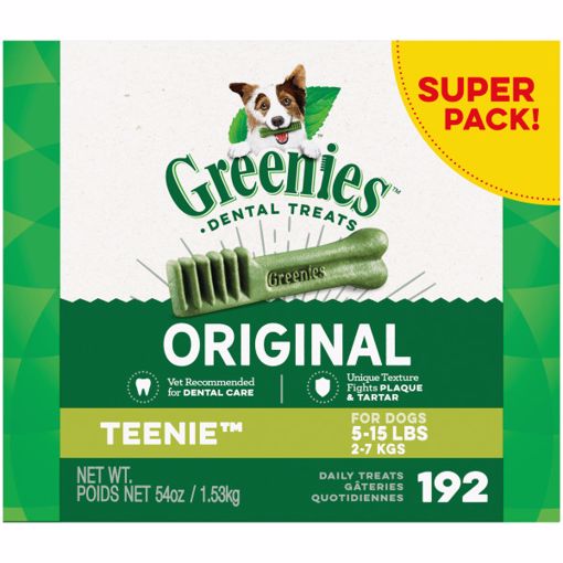 Picture of 54 OZ. TEENIE GREENIES ORIGINAL TREAT - 2/27 OZ. TUB