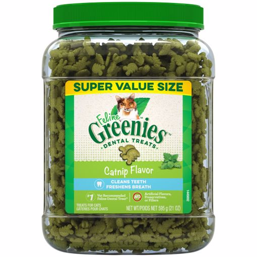 Picture of 21 OZ. GREENIES FELINE DENTAL TREAT - CATNIP