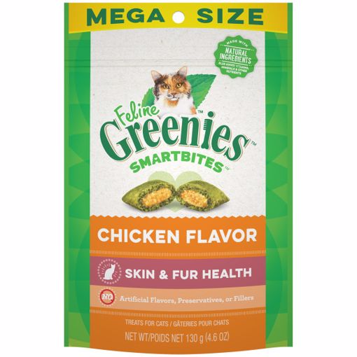 Picture of 4.6 OZ. GREENIES SMARTBITES SKIN/FUR - CHICKEN