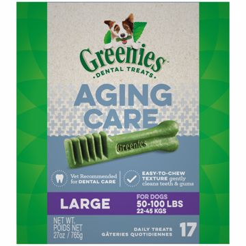Picture of 27 OZ. COMPLETE AGING CARE LARGE GREENIES TREAT-PAK