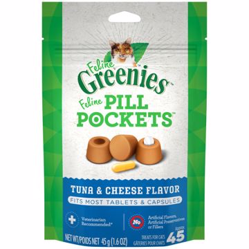 Picture of 1.6 OZ. GREENIES PILL POCKETS FELINE TUNA/CHEESE