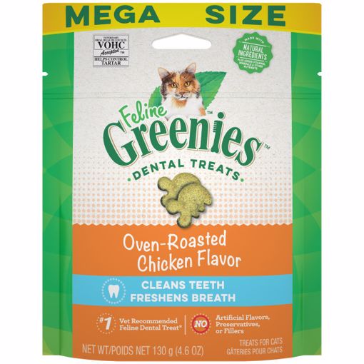 Picture of 4.6 OZ. GREENIES FELINE DENTAL TREAT - CHICKEN