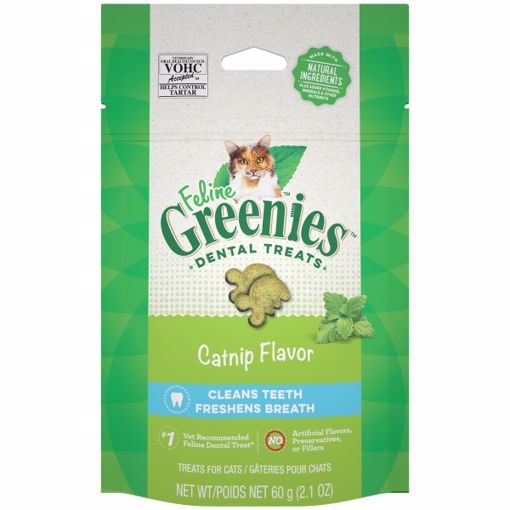 Picture of 2.1 OZ. GREENIES FELINE DENTAL TREAT - CATNIP