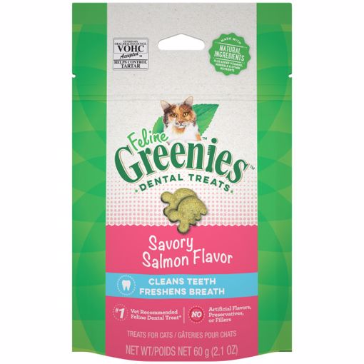 Picture of 2.1 OZ. GREENIES FELINE DENTAL TREAT - SALMON