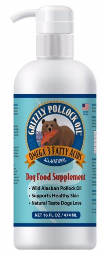 Picture of 16 OZ. WILD POLLOCK OIL - DOG