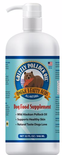 Picture of 32 OZ. WILD POLLOCK OIL - DOG