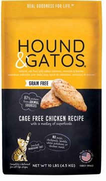 Picture of 10 LB. GRAIN FREE DRY CAT FOOD - CHICKEN