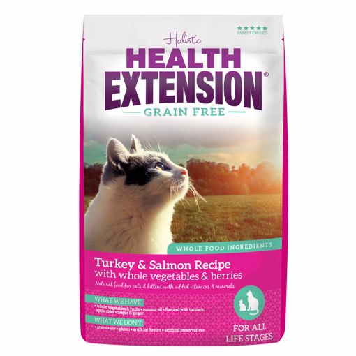 Picture of 4 LB. GRAIN FREE DRY CAT FOOD - TURKEY/SALMON